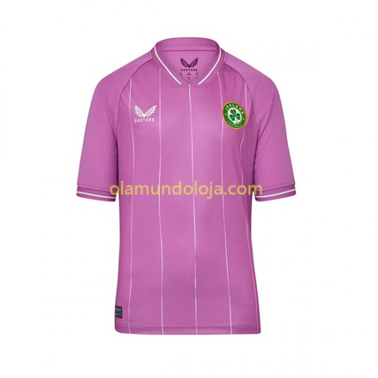 Camisola Irlanda Guarda-redes Homem Equipamento Primeiro 2023 Manga Curta